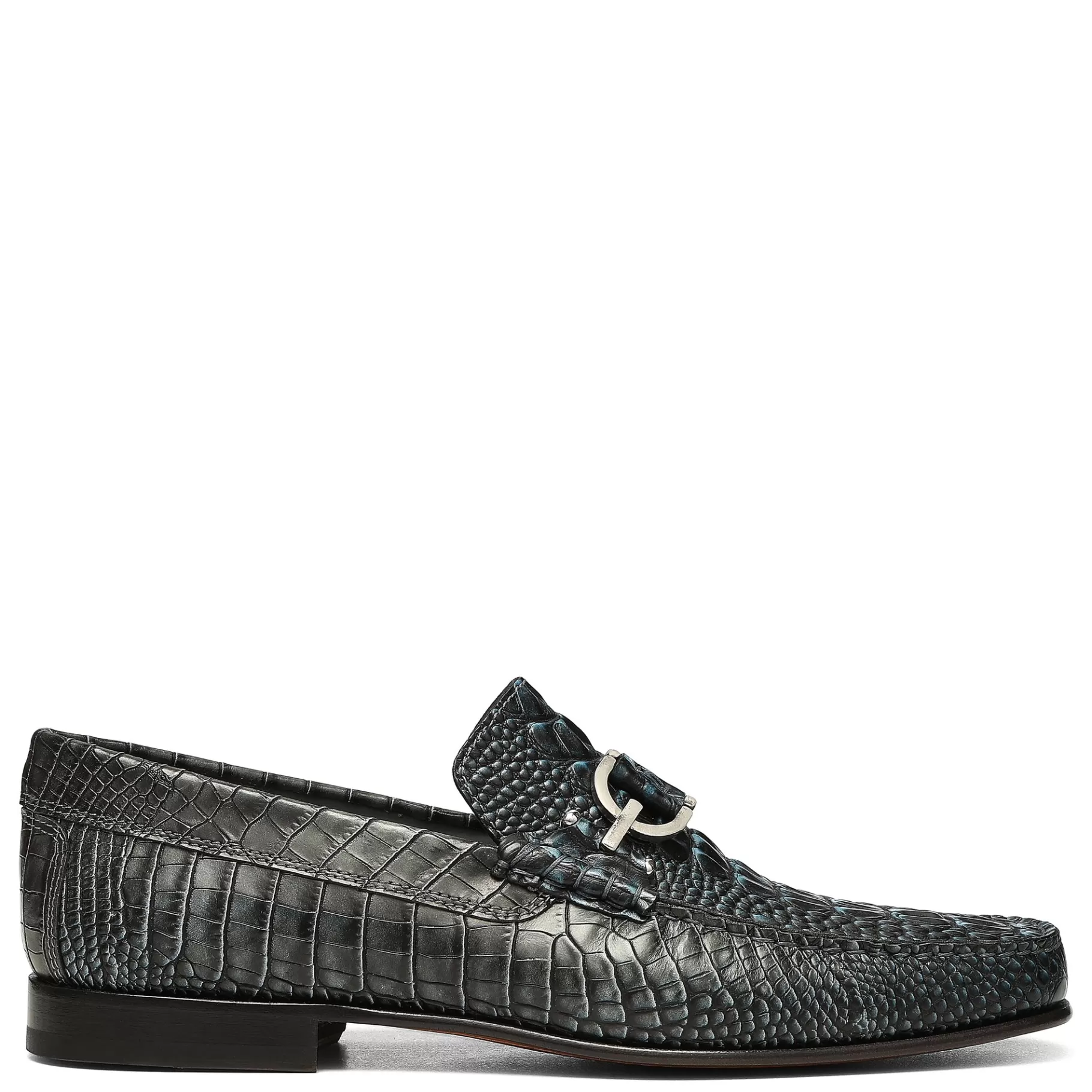 New Donald Pliner DACIO Midnight Croco