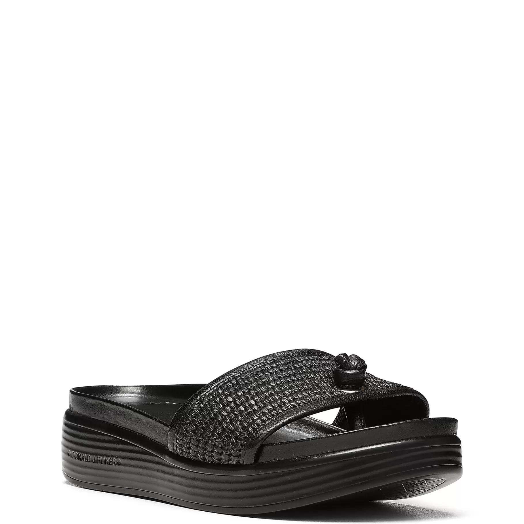 Flash Sale Donald Pliner FARRAH Black Raffia