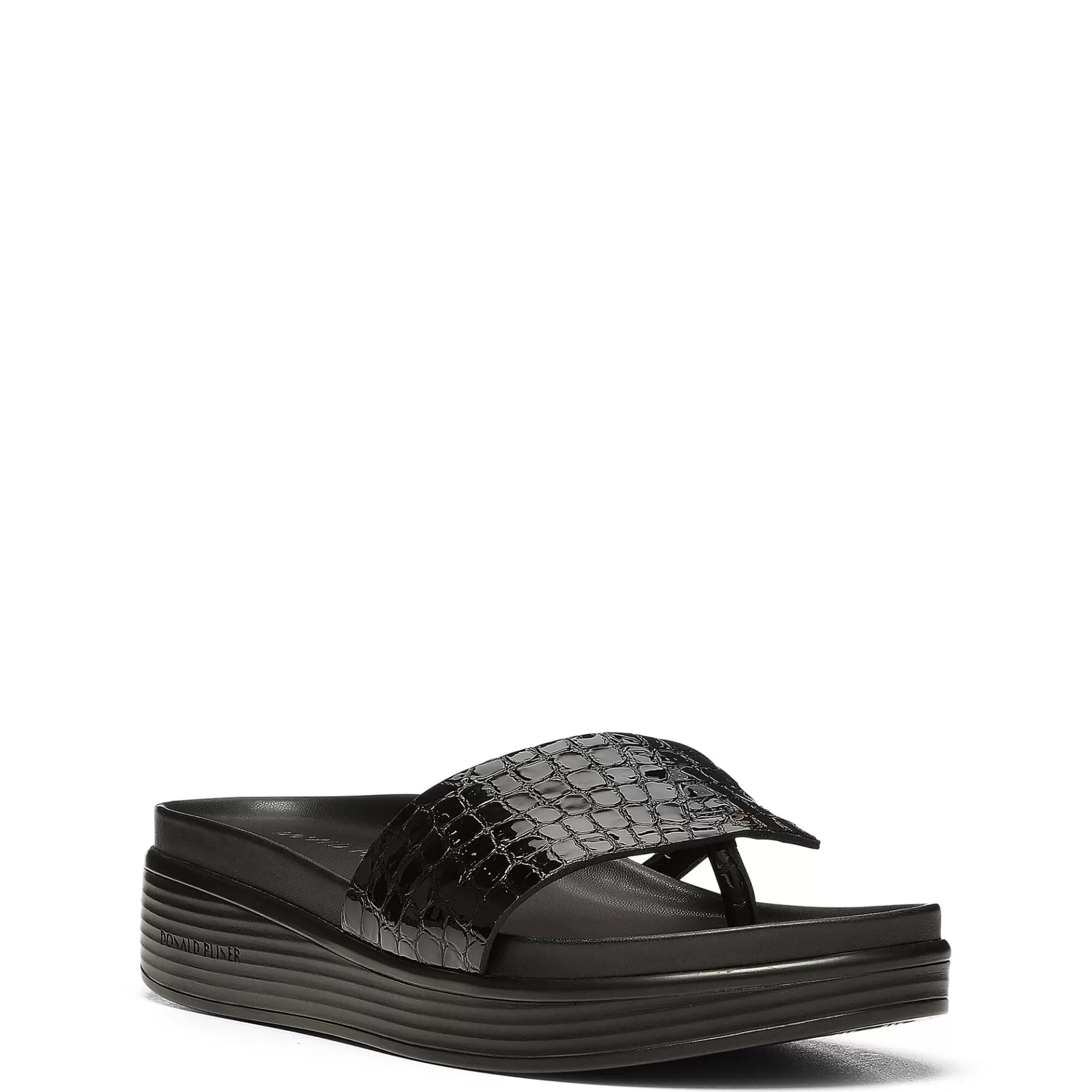 Hot Donald Pliner FIFI Black Croco