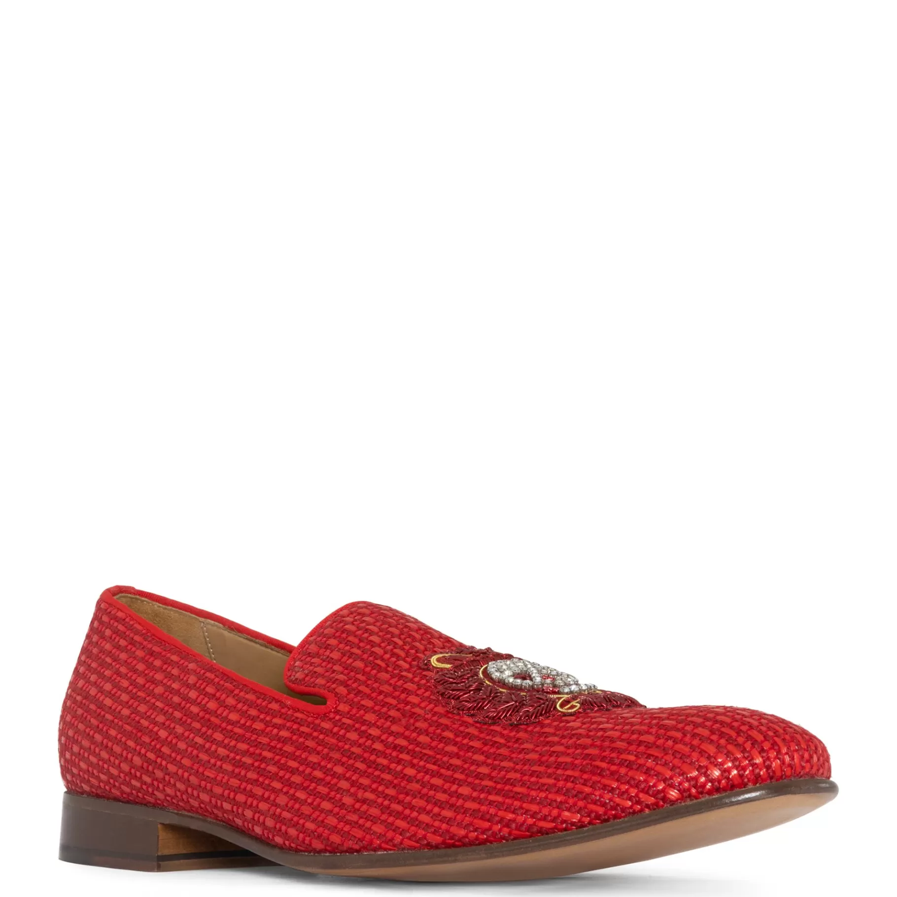 Cheap Donald Pliner SPENCER Red Raffia